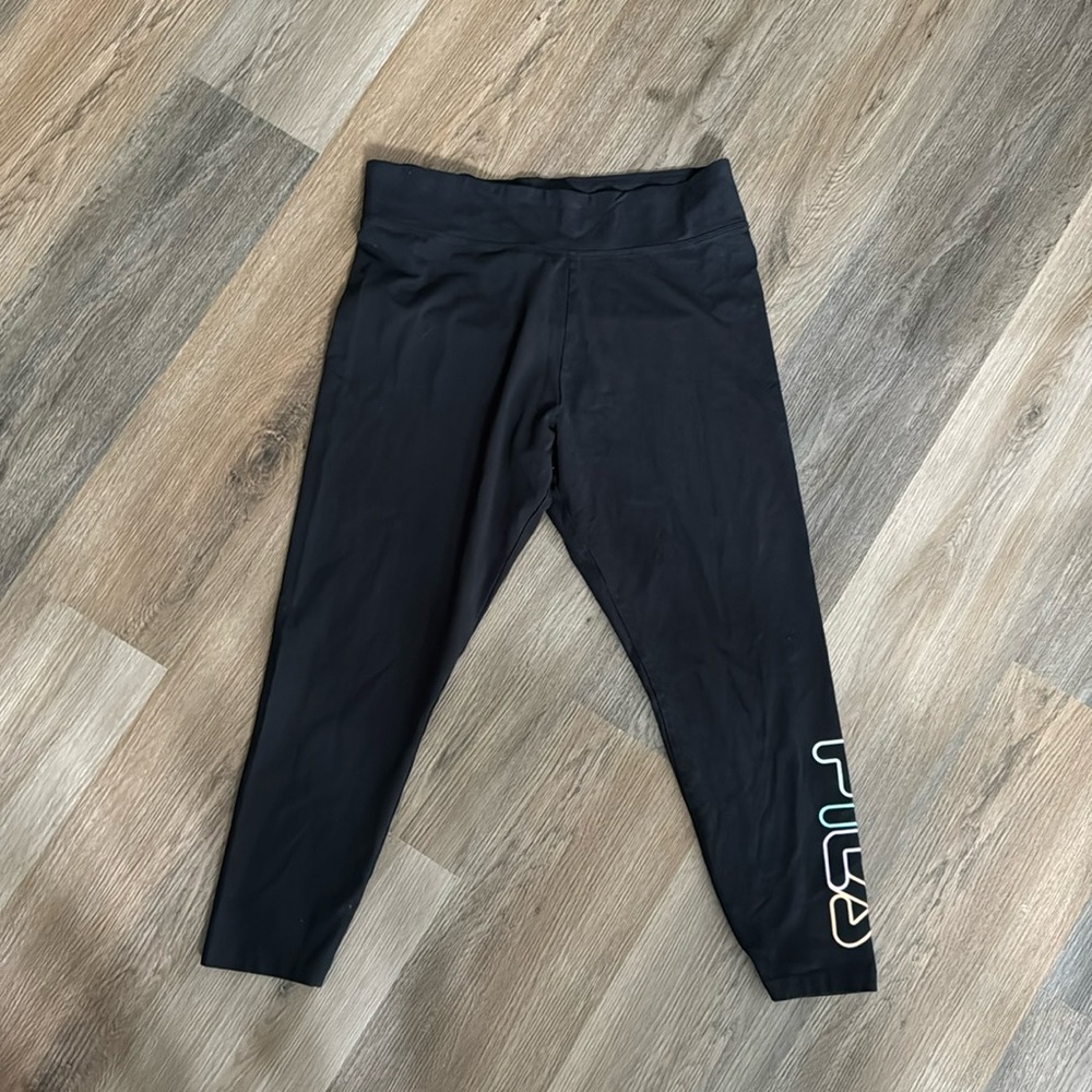 FILA black capris XXL